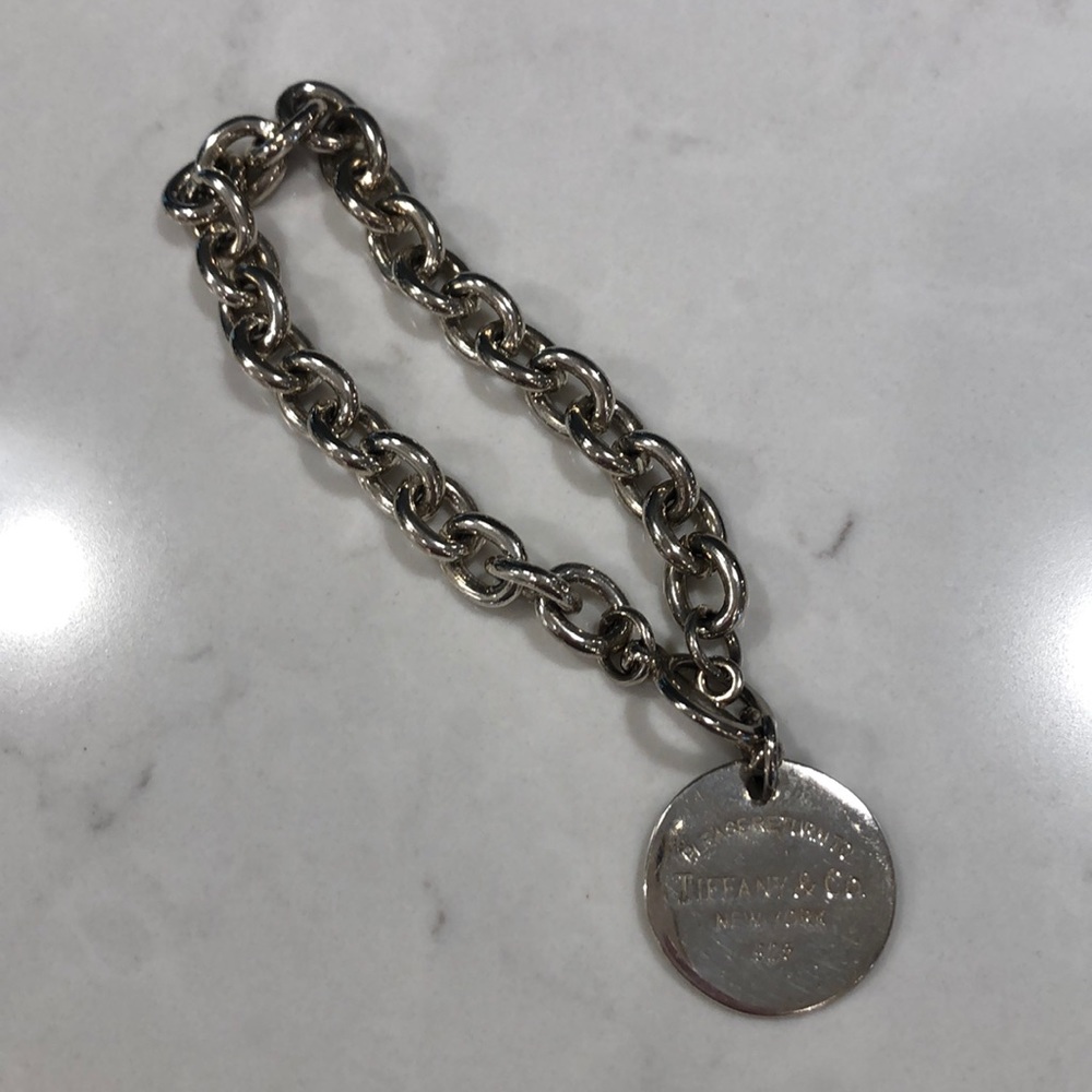 Sterling Silver Please Return To Bracelet